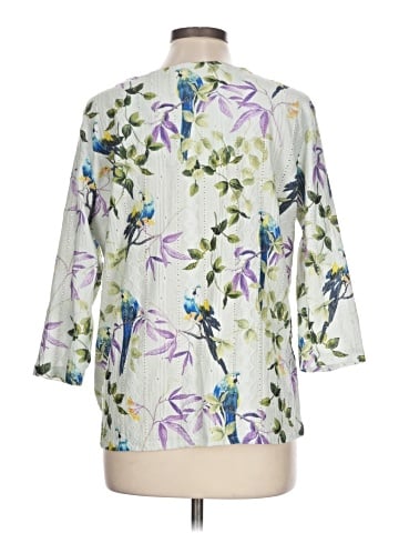 Allison Daley 3/4 Sleeve Blouse (view 2)