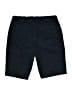 Cat & Jack Solid Black Cargo Shorts Size 7 - photo 2