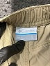 Columbia 100% Nylon Solid Tan Khaki Shorts Size L - photo 3