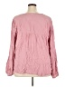 Westbound 100% Rayon Pink Long Sleeve Blouse Size 3X - photo 2