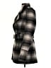 Miss Sixty Plaid Brown Gray Coat Size S - photo 5