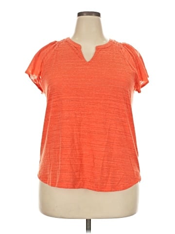 Liz Claiborne Short Sleeve Top (view 1)