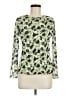 Liz Claiborne 100% Polyester Green Long Sleeve Blouse Size M - photo 1