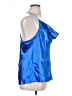 Express 100% Polyester Blue Sleeveless Blouse Size XL - photo 4