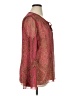 Dialogue Pink Long Sleeve Blouse Size XL - photo 4