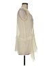 Matilda Jane 100% Polyester Ivory Sleeveless Blouse Size M - photo 4