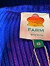 FARM Rio Hearts Blue Cocktail Dress Size XS - photo 7