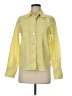 Vince. Color Block Yellow Long Sleeve Button-Down Shirt Size 6 - photo 1