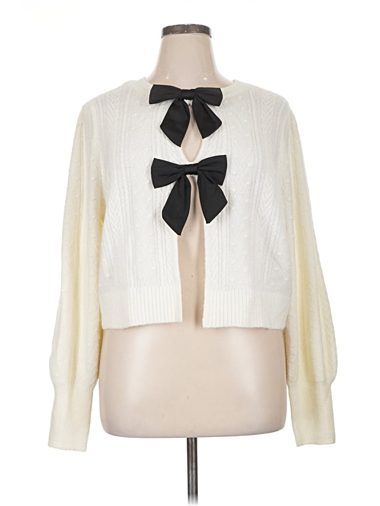 Torrid Cardigan Sweater In Ivory
