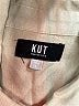 Kut from the Kloth Ivory Long Sleeve Button-Down Shirt Size L - photo 7
