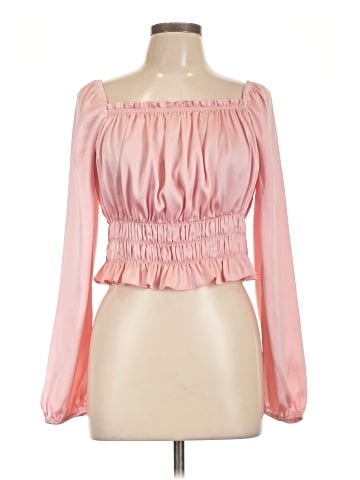 Bar III Long Sleeve Blouse (view 1)