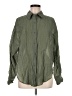 Express Green Long Sleeve Button-Down Shirt Size M - photo 1