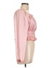 Bar III 100% Polyester Pink Long Sleeve Blouse Size L - photo 4