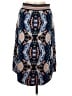 Moth Paisley Blue Casual Skirt Size 6 - photo 1