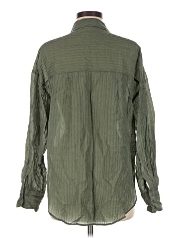 Express Long Sleeve Button-Down Shirt (view 2)