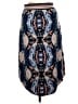Moth Paisley Blue Casual Skirt Size 6 - photo 2
