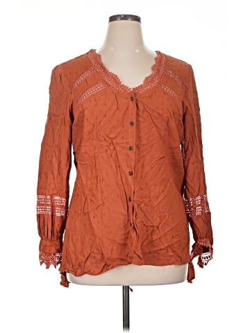 Lola P. Long Sleeve Henley (view 1)