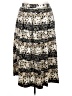 Koret 100% Polyester Paisley Gold Casual Skirt Size 22W - photo 1