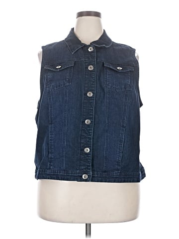 OSO Casuals Denim Vest (view 1)