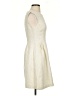 Vince Camuto 100% Polyester Tweed Ivory Cocktail Dress Size 2 - photo 4