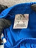 Adidas 100% Polyester Color Block Blue Athletic Shorts Size 6 - photo 3