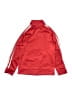 Adidas 100% Recycled Polyester Red Track Jacket Size 6 - photo 2