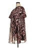 Jennifer Lopez 100% Polyester Animal Print Brown Casual Dress Size 1X - photo 5