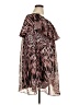 Jennifer Lopez 100% Polyester Animal Print Brown Casual Dress Size 1X - photo 4