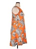 Sucrefas Print Orange Casual Dress Size XL (estimated) - photo 4