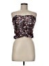Lulus Purple Silver Tube Top Size M - photo 1