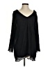 Eberjey Black Long Sleeve Blouse Size 1 (tall) - photo 1