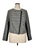 Lane Bryant Houndstooth Black Gray Jacket Size 16 (2) - photo 1