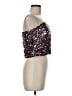 Lulus Purple Silver Tube Top Size M - photo 4