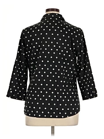 Allison Daley 3/4 Sleeve Button-Down Shirt (view 2)