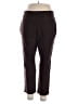 Women With Control Solid Brown Active Pants Size XL - photo 1