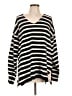 H&M Stripes Black Pullover Sweater Size L - photo 1
