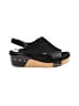 Corkys Black Wedges Size 7 - photo 1