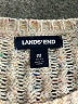 Lands' End Tweed Ivory Pullover Sweater Size M - photo 7