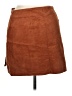 Lulus Solid Brown Casual Skirt Size XL - photo 2