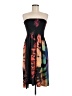 Unbranded Graphic Black Cocktail Dress Size M (estimated) - photo 1