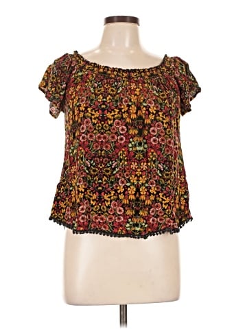 Belle Du Jour Short Sleeve Blouse (view 1)