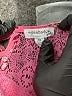 Eyeshadow 100% Polyester Pink Sleeveless Blouse Size 10 - photo 7