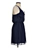 Eyelash Couture 100% Polyester Solid Blue Casual Dress Size S - photo 4