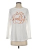 Modern Lux White 3/4 Sleeve T-Shirt Size S - photo 1
