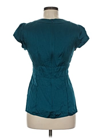 Nanette Lepore Short Sleeve Silk Top (view 2)