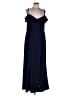 LM Collection Solid Blue Cocktail Dress Size 16 - photo 1