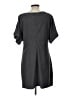 Spiegel Solid Gray Casual Dress Size 12 - photo 2