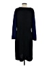 Nine West Chevron-herringbone Blue Casual Dress Size P (petite) - photo 2