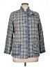 Carole Little 100% Polyester Tweed Gray Coat Size 1X - photo 1