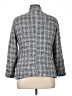 Carole Little 100% Polyester Tweed Gray Coat Size 1X - photo 2